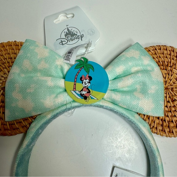 NWT. Disney Minnie Mouse Summer Ear Headband, part of the Mickey Mouse Summer - Picture 2 of 11